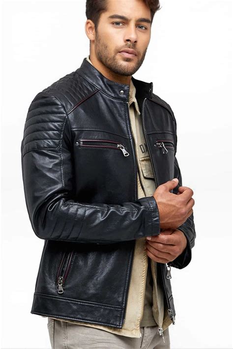 z leather jacket black yxug luxembourg