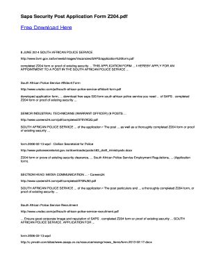 Z204 Application Form Ledet