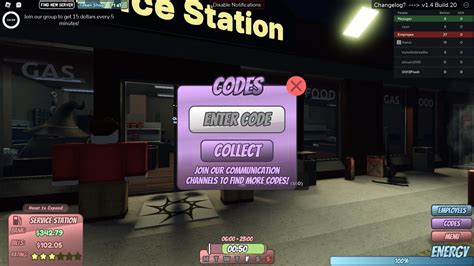 Zachs Service Station Codes