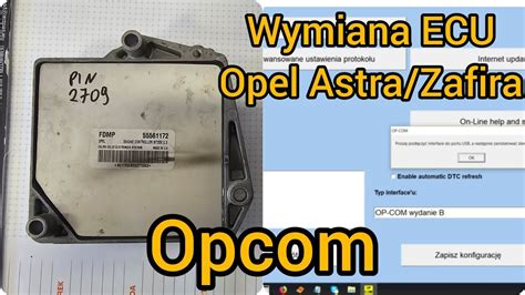 Zafira Ecu Programing With Opcom