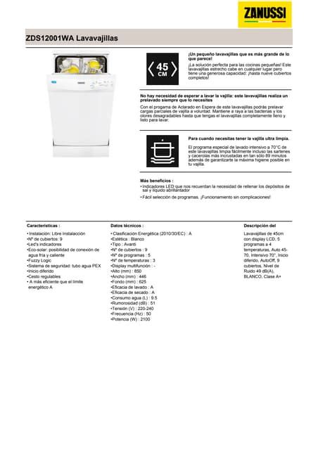 zanussi ls3 manual