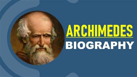 zarch archimedes biography