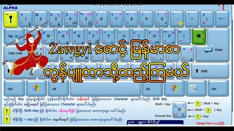 zawgyi font for windows 7 32bit