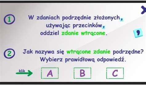 Zdania Współrzędne Złożone