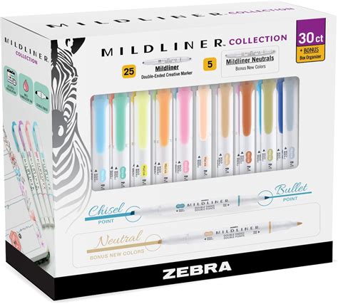 Zebra Mildliner Double Ended Used For