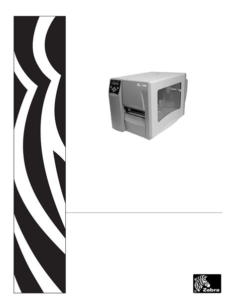 Zebra Stripe S4m Printer Manual