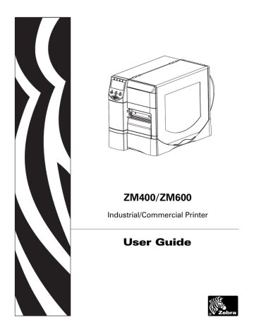 Zebra Zm600 Manual