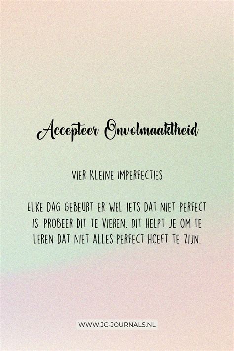 zelfacceptatie uitleg