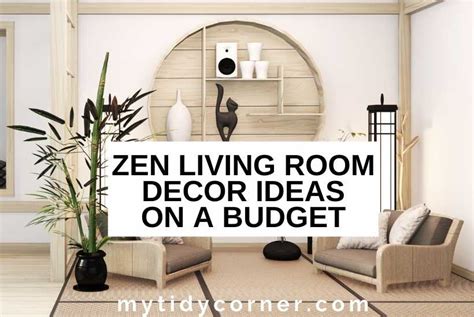 Zen Living Room On A Budget