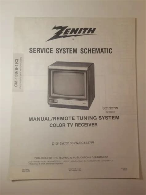 Zenith Cl014 Manual