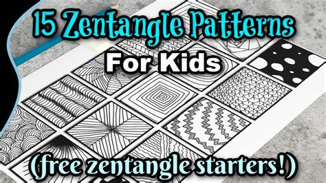 Zentangle For Kids
