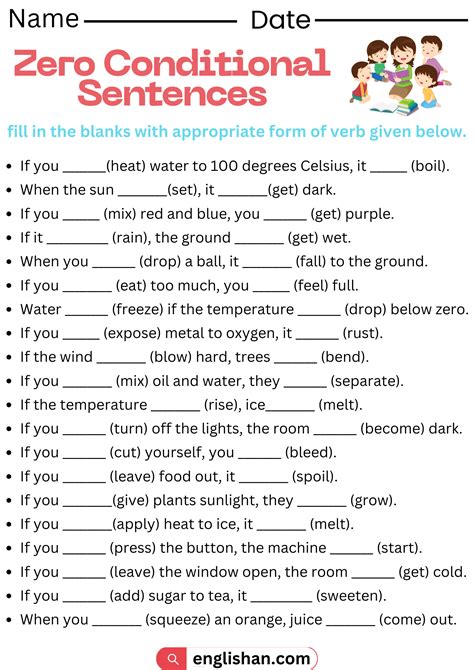Zero Conditional Exercises