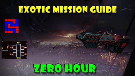 Zero Hour Exotic Mission Walkthrough