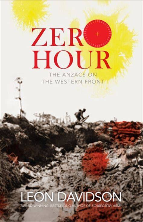 zero hour the anzacs on the western front english