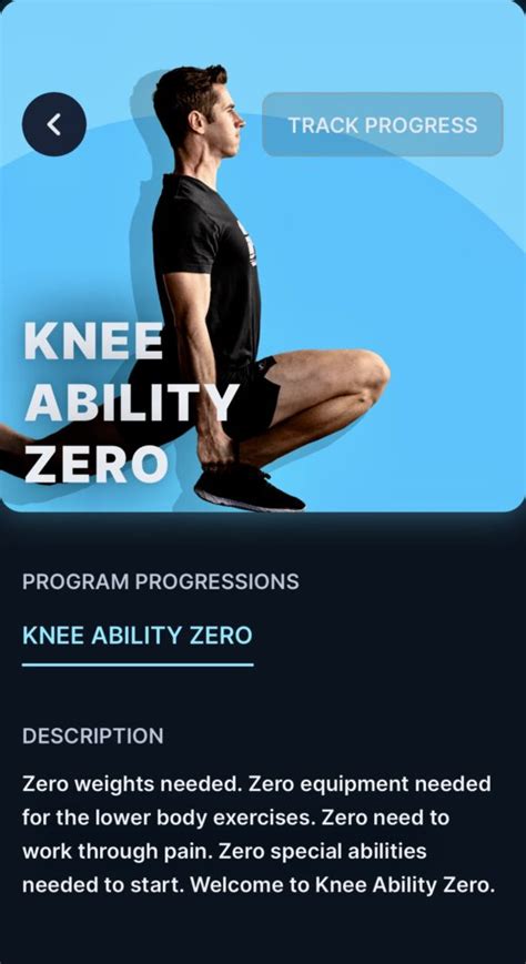 Zero Program Knees Over Toes