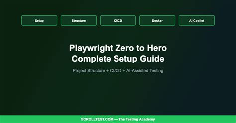 Zero To Hero Playwright