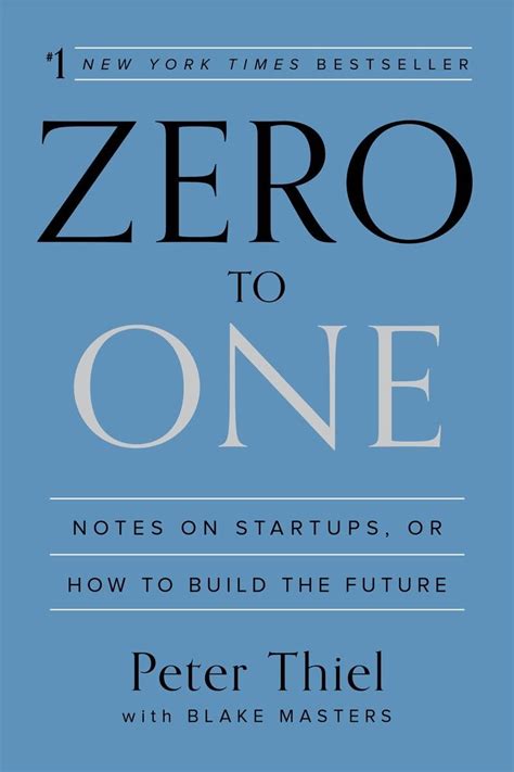 Zero To One Peter Thiel