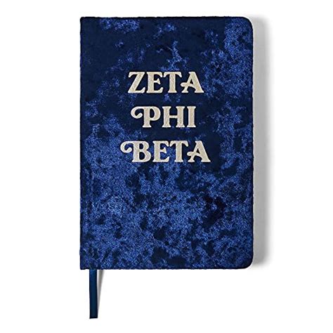 Download Zeta Phi Beta Lined Notebook Journal Composition Book 8 5 X 11 Paper Wide Ruled 100 Pages 