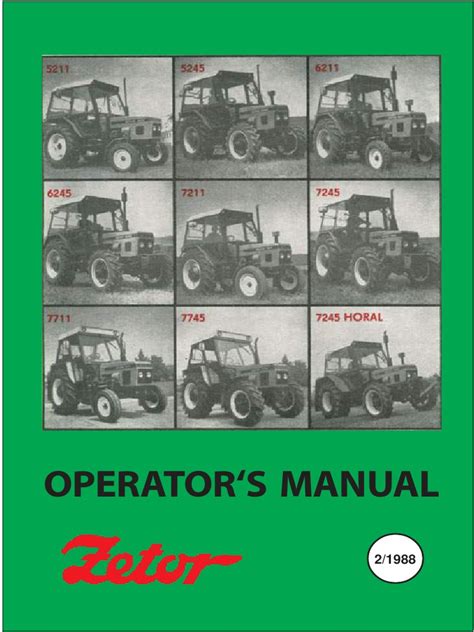 zetor 5211 manual