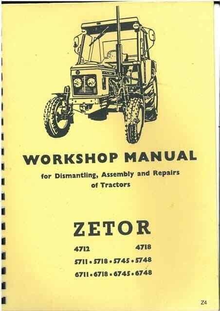 Zetor 5748 Manual