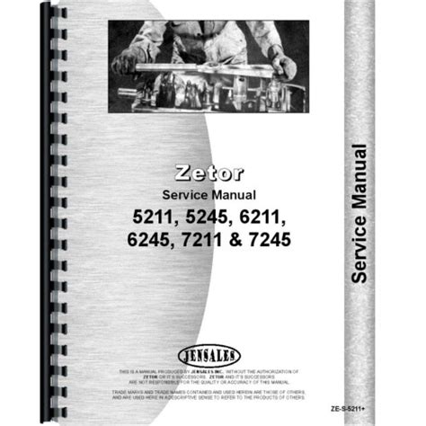 Zetor Service Manual