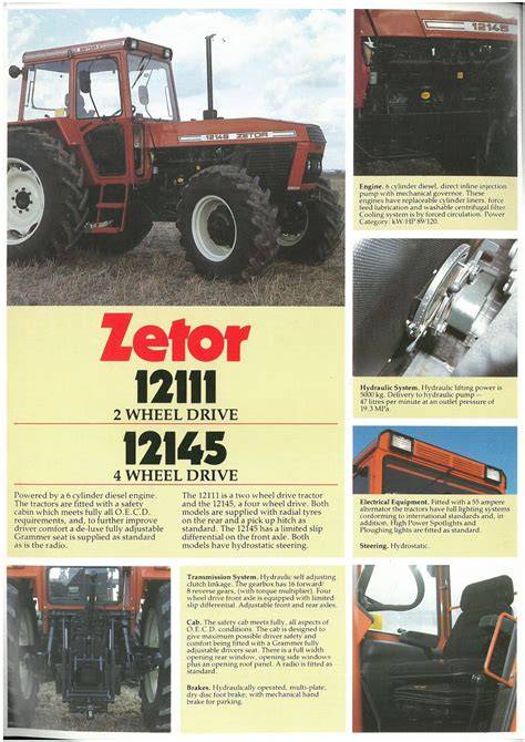 zetor tractor manuals 12145