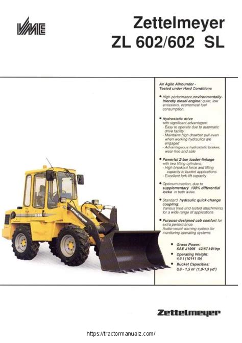 Zettelmeyer Zl 602engine Serves Manual