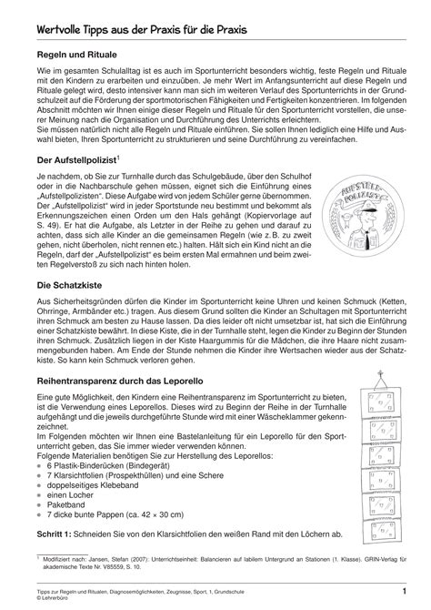 zeugnisformulierungen sport grundschule nrw