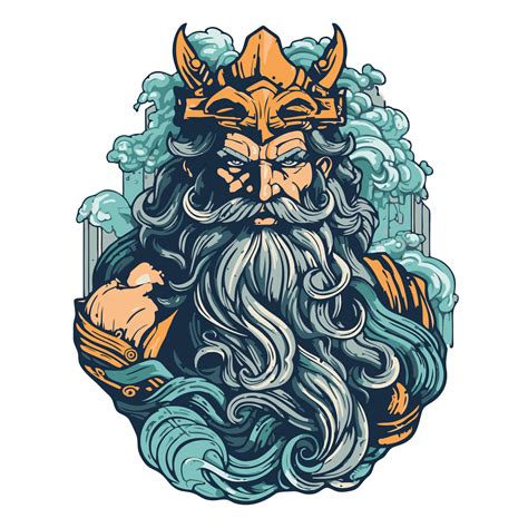 ZEUS PNG - Diseño PNG Y SVG De Dios Griego Zeus Para Camisetas