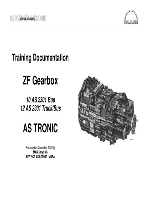 Zf 12 Speed As Tronic Gearbox Manual
