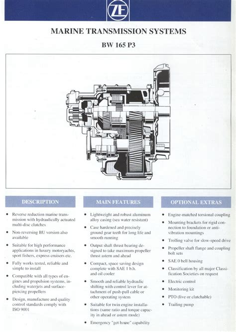 zf marine transmission drawing