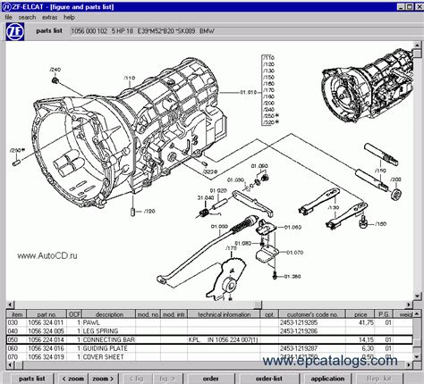 Read Zf 5Hp19Fla Automatic Transmission Spare Parts Catalog 