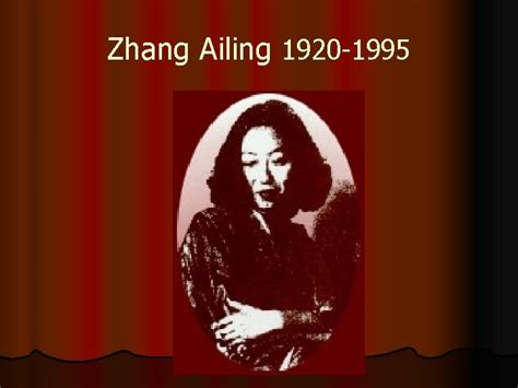 zhang ailing biography of williams