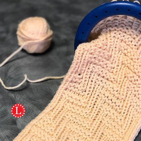 zig zag edge knitting loom