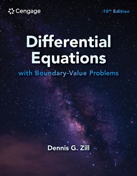 Zill Differential Equations 10th Edition Solution