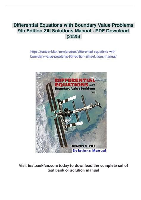 Zill Solution Differential With Boundary 8th