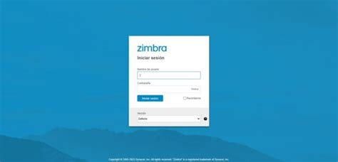 Zimbra Correo Oficial