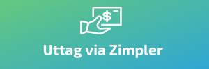 zimpler uttag tid