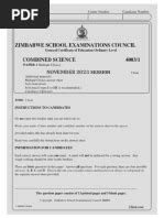 Zimsec 2014 June Science Paper 3