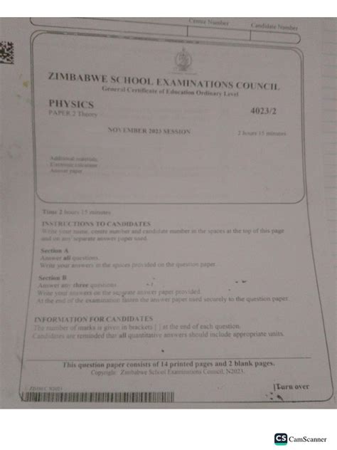 Zimsec Divinity Question Paper 2013