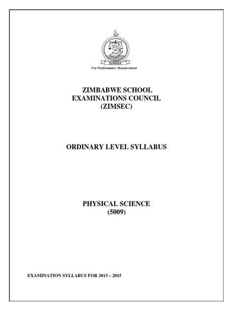 Full Download Zimsec O Level Physical Science Notes 