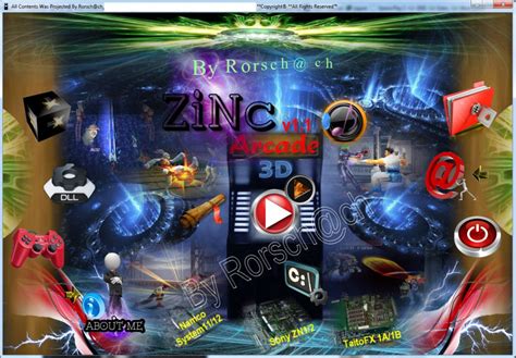 zinc 3d arcade emulator