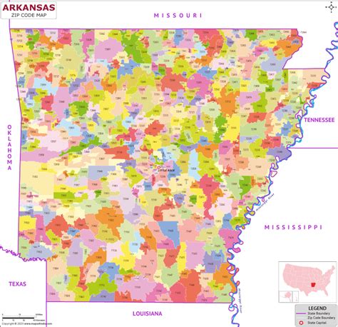 zip code arkansas