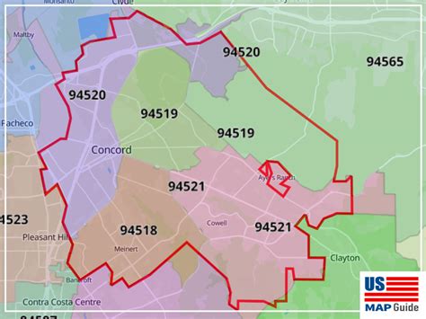 zip code concord california