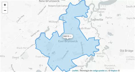 Zip Code East Brunswick Nj