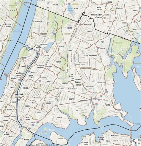 zip code for bronx new york