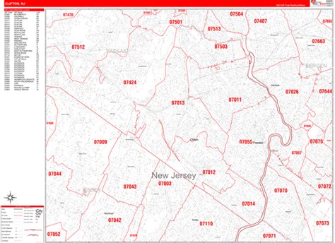 zip code for clifton new jersey
