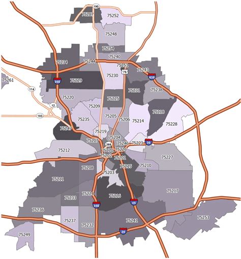 zip code for dallas texas
