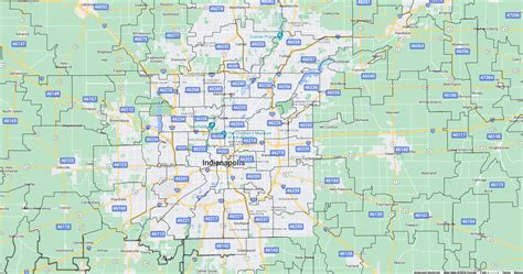 zip code for indianapolis indiana