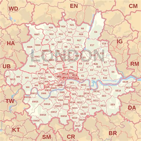 Zip Code For London England United Kingdom